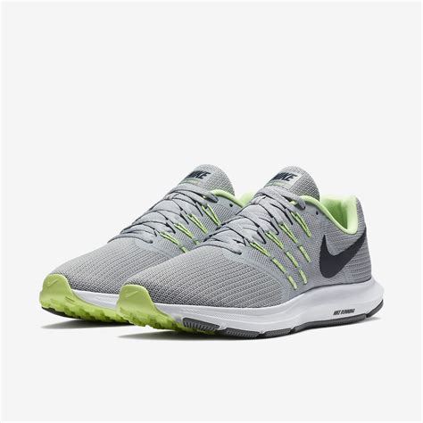 nike grey and green shoes